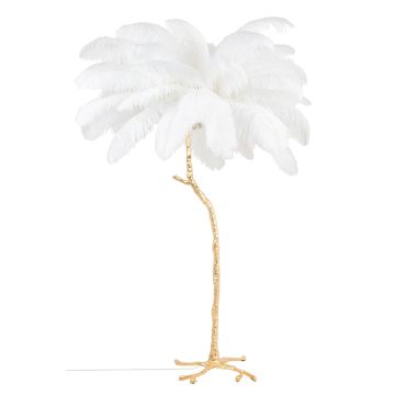 King Home TIFFANY JL0019.WHITE lampa podłogowa 5x40W/E27  IP20