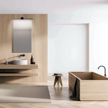 Light Prestige Modern Slim LP-777/1W M BK kinkiet nad lustro 1x6W/LED 3000K IP44