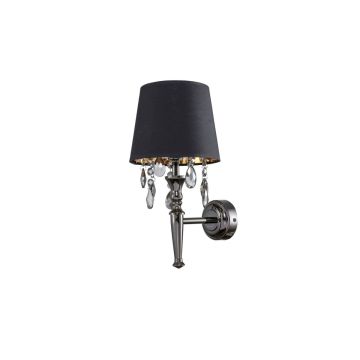 Light Prestige Vigo LP-0412/1W BK kinkiet 1x40W/E14 IP20