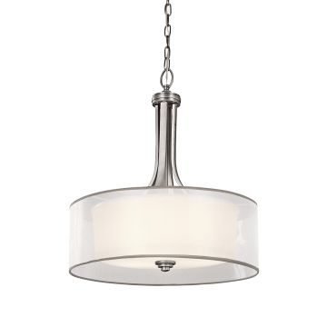 Elstead Lighting LACEY KL-LACEY-P-L-AP lampa wisząca 4x60W/E27