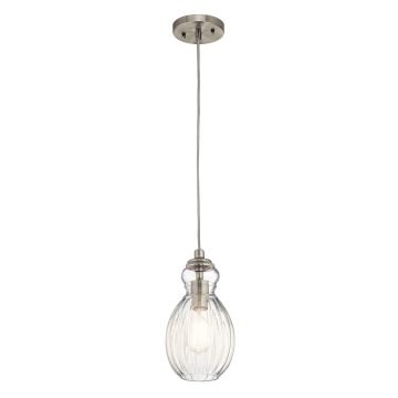 Elstead Lighting RIVIERA KL-RIVIERA-P-C lampa wisząca 1x60W/E27