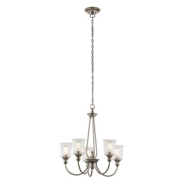 Elstead Lighting WAVERLY KL-WAVERLY5-CLP żyrandol 3x60W/E27