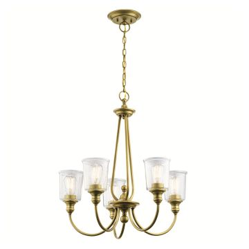 Elstead Lighting WAVERLY KL-WAVERLY5-NBR żyrandol 3x60W/E27
