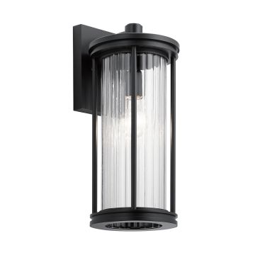 Kichler Barras KL-BARRAS2-M-BK kinkiet 1x40W/E27  IP44