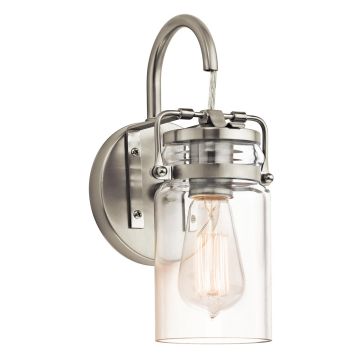 Kichler BRINLEY KL/BRINLEY1 NI kinkiet 1x60W/E27 