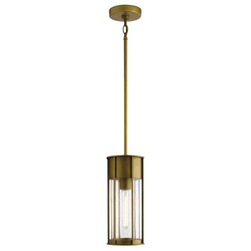 Kichler Camillo KL-CAMILLO-P-PNBR lampa wisząca 1x60W/E27 IP44
