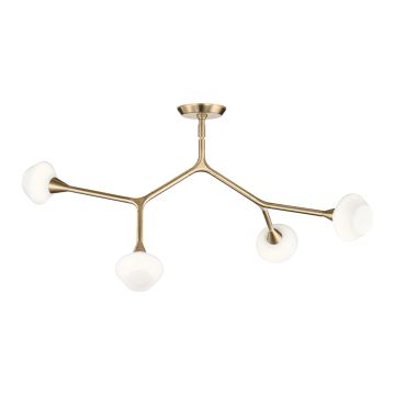 Kichler Cassius KL-CASSIUS-4P-CPZ lampa sufitowa 4x3W/G9 300lm 3000K 