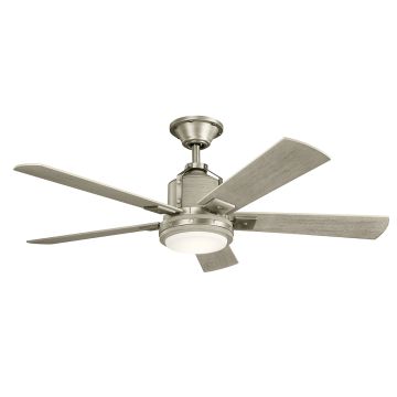 Kichler Colerne KLF-COLERNE-52-BN wentylator 1x10W/LED 3000K IP20