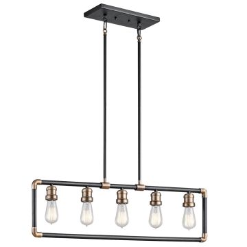 Kichler IMAHN KL/IMAHN/ISLE lampa wisząca 5x60W/E27 