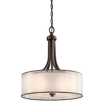Kichler LACEY KL/LACEY/P/L MB lampa wisząca 4x100W/E27 