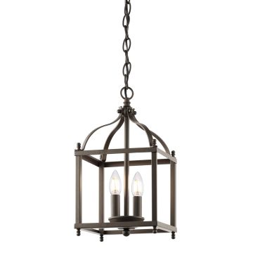 Kichler LARKIN KL/LARKIN/P/S OZ lampa wisząca 2x60W/E14 
