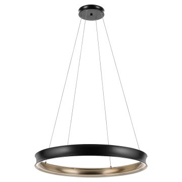 Kichler Larousse KL-LAROUSSE-LED-L-BKB lampa wisząca 103W/LED 1798lm 2600K 