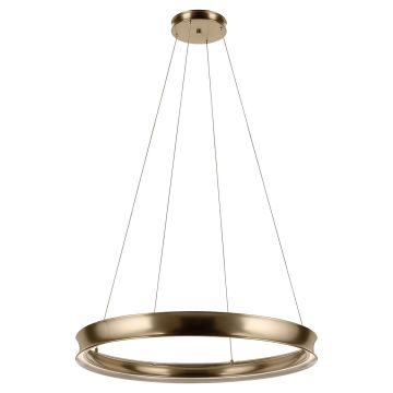Kichler Larousse KL-LAROUSSE-LED-L-CPZ lampa wisząca 103W/LED 1798lm 2600K 