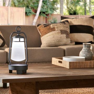 Kichler Lyndon KL/LYNDON BT/B BK lampka stołowa 1x3W/LED  3000K