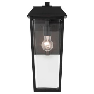Kichler Mathus KL-MATHUS2-M-BK kinkiet 1x60W/E27   IP44