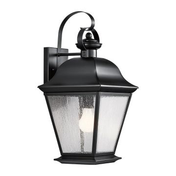 Kichler Mount Vernon KL-MOUNT-VERNON2-L-BK kinkiet 1x60W/E27   IP44