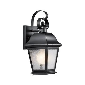 Kichler Mount Vernon KL-MOUNT-VERNON2-S-BK kinkiet 1x60W/E27   IP44