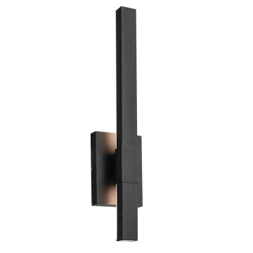 Kichler Nocar KL-NOCAR-M-BK kinkiet 1x20W/LED 1150lm 3000K IP44