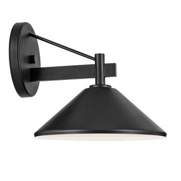 Kichler Ripley KL-RIPLEY2-M-BK kinkiet 8W/LED 813lm 3100K IP44