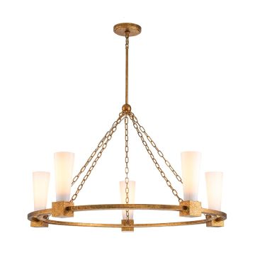 Elstead Lighting Kristy KRISTY5-DG-OPAL żyrandol 5x40W/E27 IP20