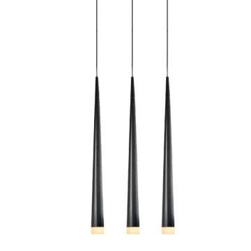 AZzardo STYLO MD1220B-3_BK lampa wisząca 3x40W/G9 
