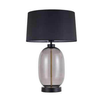 Light Prestige Amur LP-919/1T smoked lampka stołowa 1x15W/E27 IP20