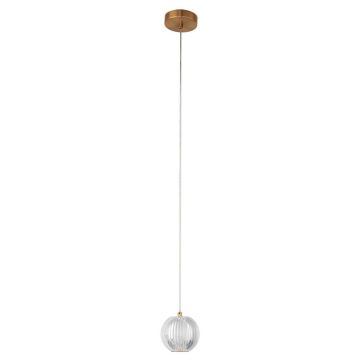 Light Prestige Brillant LP-3303/1P GD lampa wisząca 1x5W/LED 410lm 3000K-6000K IP20