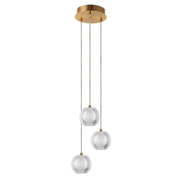 Light Prestige Brillant LP-3303/3P GD lampa wisząca 3x11W/LED 1080lm IP20