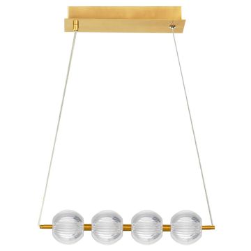 Light Prestige Brillant LP-3303/4L GD lampa wisząca 4x20W/LED 1530lm 3000K-6000K IP20
