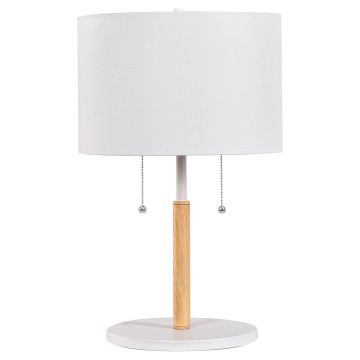 Light Prestige Fogo LP-0304/2T WH lampka stołowa 2x15W/E27 IP20