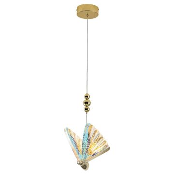 Light Prestige Mariposa LP-1715/1P color lampa wisząca 1x8W/LED 3000K-6000K IP20