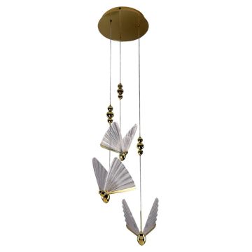 Light Prestige Mariposa LP-1715/3P lampa wisząca 3x24W/LED 3000|4000|6000 IP20