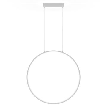 Light Prestige Mirror LP-999/1P L WH CCT lampa wisząca 1x47W/LED 5300lm 3000K-6000K IP44