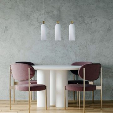 Light Prestige Piega LP-939/3L white lampa wisząca 3x40W/E14 IP20