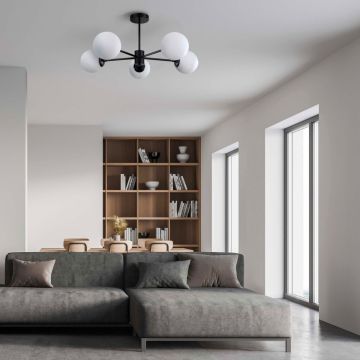 Light Prestige Roma LP-1345/5P BK lampa wisząca 5x40W/E14 IP20
