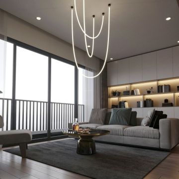 Light Prestige Rope Light LP-642/2M Smart lampa wisząca 1x25W/LED 2700k-6500k IP20