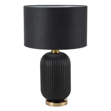 Light Prestige Tamiza LP-1515/1T big black lampka stołowa 1x15W/E27 IP20