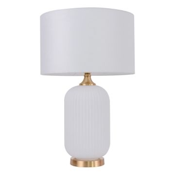 Light Prestige Tamiza LP-1515/1T big white lampka stołowa 1x15W/E27 IP20