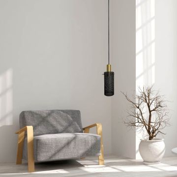 Light Prestige Tirana LP-945/1P BK lampa wisząca 1x60W/E27 IP20