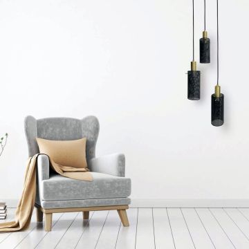 Light Prestige Tirana LP-945/3P BK lampa wisząca 3x60W/E27 IP20