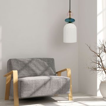 Light Prestige Tropea LP-2004/1P M WH lampa wisząca 1x60W/E27 IP20