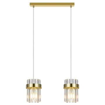 Light Prestige Vetro LP-2910/2L GD lampa wisząca 2x10W/E14 IP20