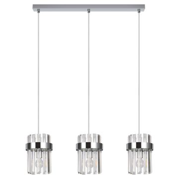 Light Prestige Vetro LP-2910/3L CH lampa wisząca 3x10W/E14 IP20