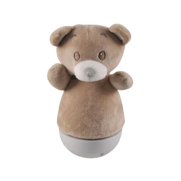 Polux MIŚ 326751 lampka stołowa 1x5W/LED RGB IP20