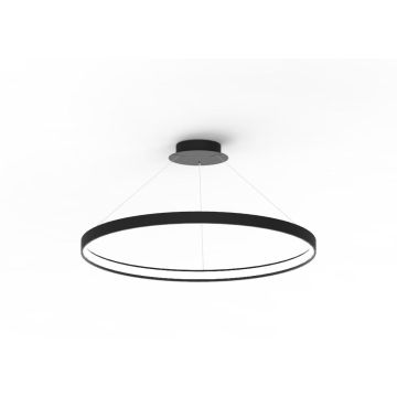 Zuma Line CIRCLE LA0721/1 - BK lampa wisząca 1x70W/LED  7820lm