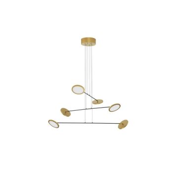 Luces Exclusivas ABOT LE43211 lampa wisząca 6x47W/led 306lm 3000k IP20