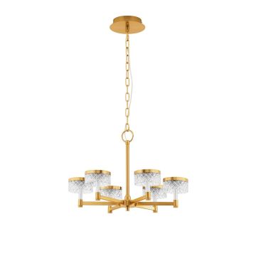 Luces Exclusivas MINEROS LE44585 żyrandol 6x38W/led 2399lm 3000k IP20