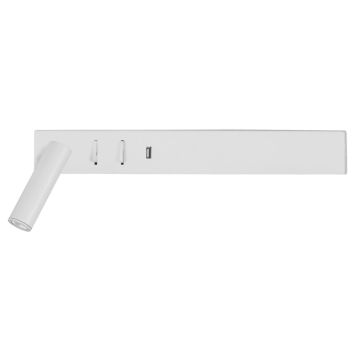 Luces Exclusivas ZARATE LE42221 kinkiet 1x5W+3W/led 560lm 3000k IP20
