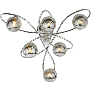 Dar Lighting Lysandra LYS6450 lampa sufitowa 6x40w/g9   