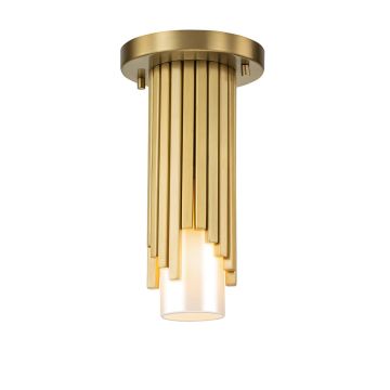 Elstead Lighting Marvele MARVELE-MP-AB-OPAL lampa wisząca 1x40W/E14 IP20